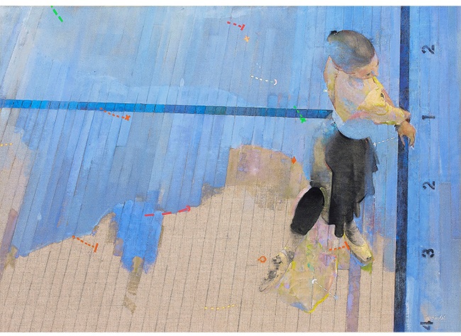 アン・ドゥ・トワ
シルクスクリーン
41×58cm