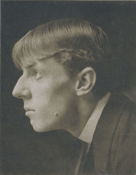 フレデリック・エヴァンズ《オーブリー・ビアズリーの肖像—横顔》1894 年頃
ヴィクトリア・アンド・アルバート博物館
Photo: Victoria and Albert Museum, London