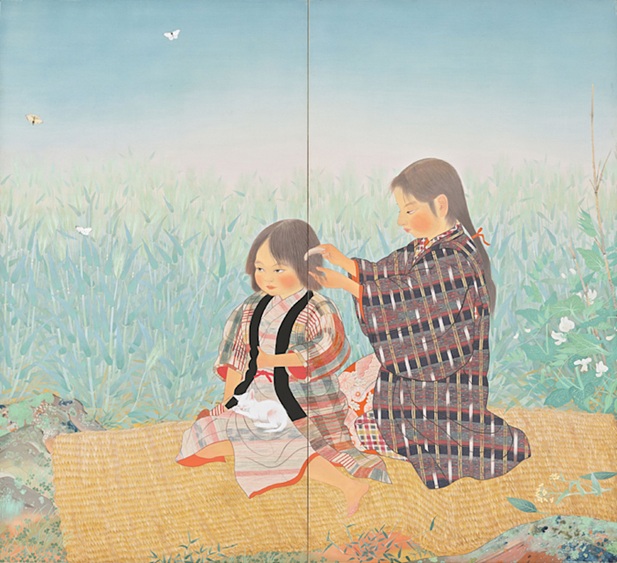 堂本印象 《春》 昭和2年(1927)　前期展示