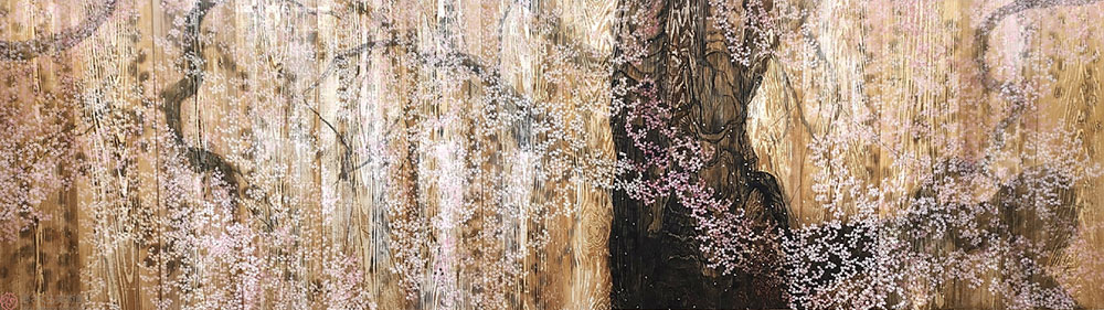 木下めいこ《木の花》2025年