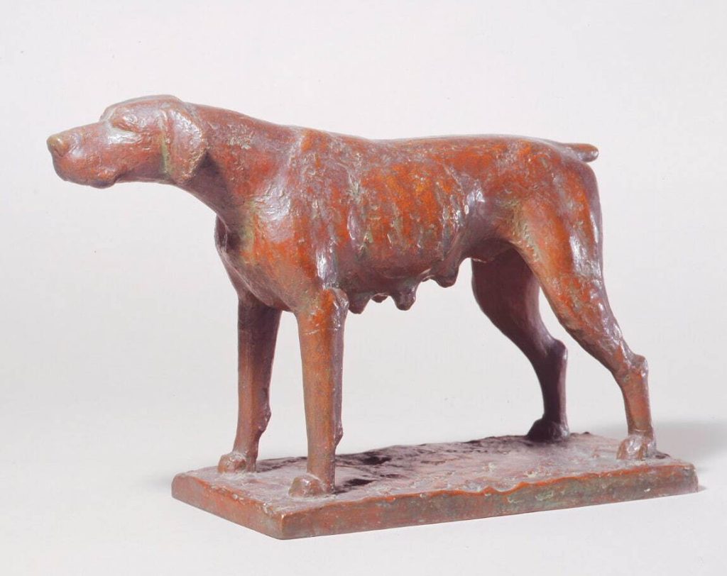 安藤照《ポイント第二》 昭和6年(1931年) 鹿児島市立美術館蔵