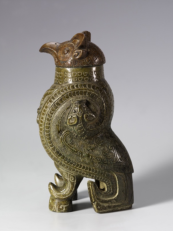 《鴟鴞尊》中国・殷（前13-前12世紀） 泉屋博古館