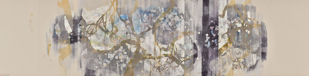 武田裕子《おくのもり 水を見つめる》2025年