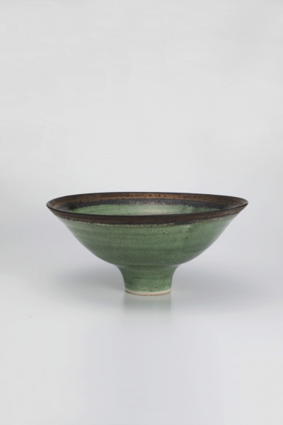 ルーシー・リー《緑釉鉢》1970年頃