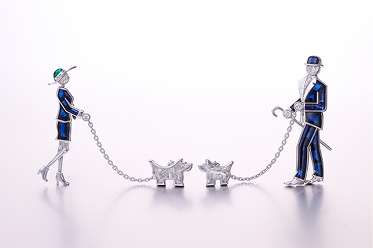 「紳士淑女ピンズ」