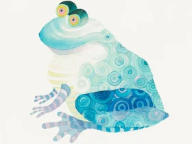 ヌーレディン・ザリンケルク（イラン）《カエル》　1986年