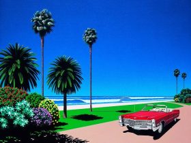 「Chasing Rays, Jazzy Bays」 88×80cm ジクレー 2025年