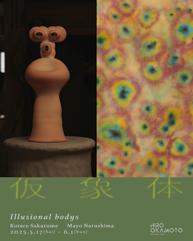 坂爪康太郎 + 成島麻世 「仮象体 - Illusional bodys」HIRO OKAMOTO