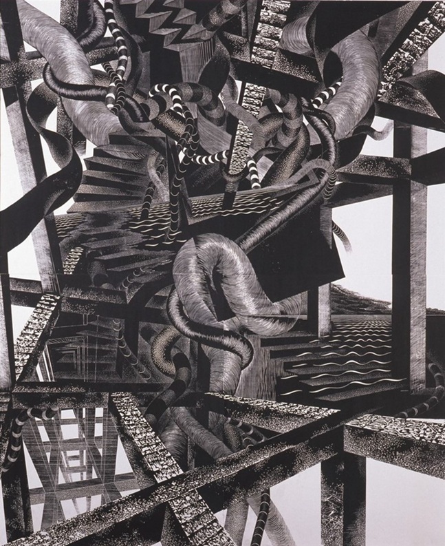 佐藤克教《夜の箱》1993(平成5)年　当館蔵