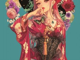 万華鏡の庭 2023年 玄光社「万華鏡の庭」表紙イラスト