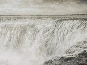 「Garganta del Diablo」縦22.0 x横53.0 cm