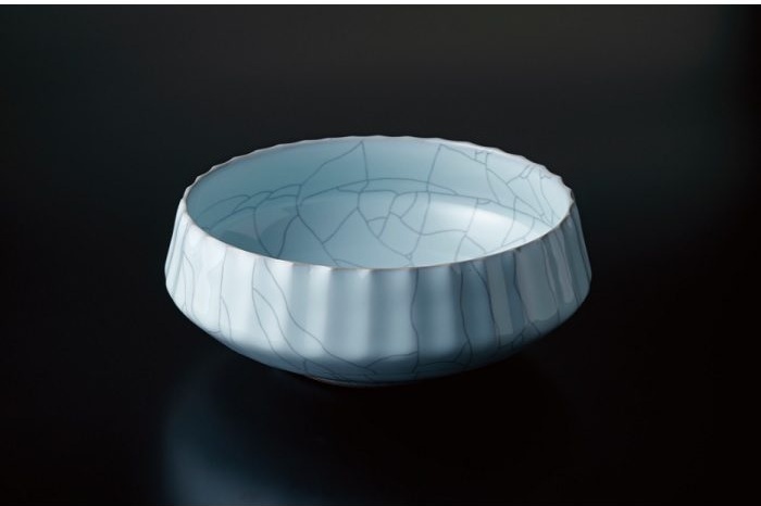 【青瓷鎬鉢】径18.5cm×高さ7cm