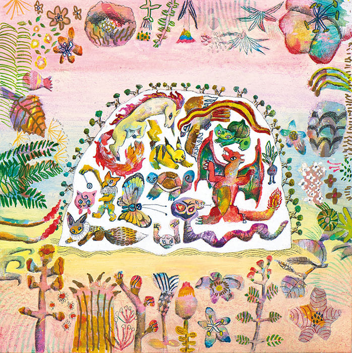 ザ・キャビンカンパニー『ポケモンのしま』原画 2020 年