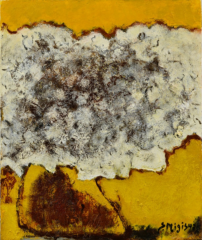 三岸節子「花ヴェロンにて」10F