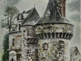 岡鹿之助「城」8F