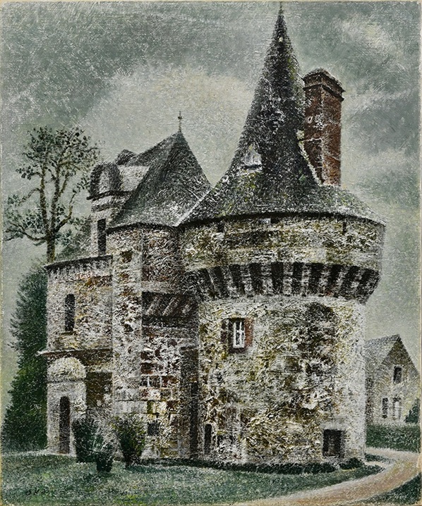 岡鹿之助「城」8F