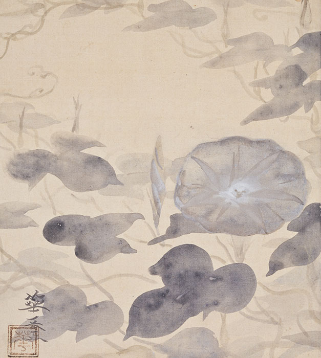 村上華岳《朝顔》1928年