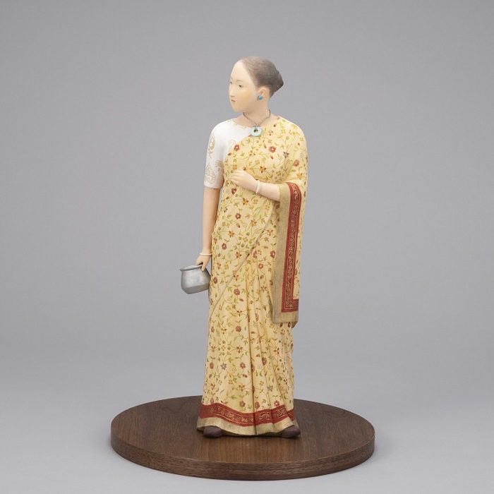 西日本新聞社賞（人形）

 

陶彫彩色「ひととき」

木佐貫 倶子