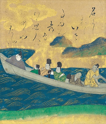俵屋宗達 
《伊勢物語・墨田川図》
17世紀 
後期展示 
