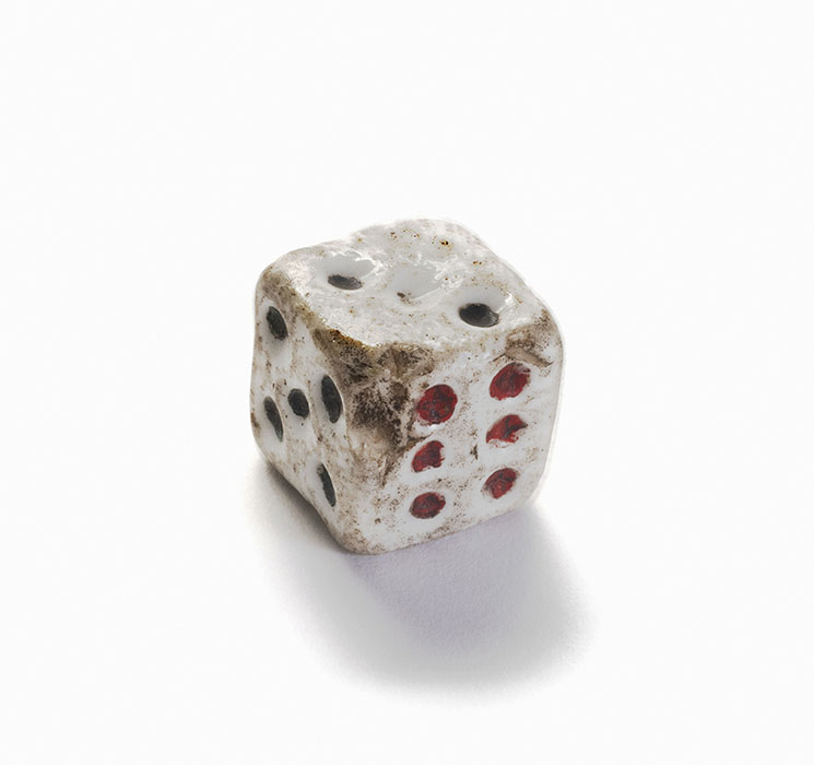 土田ヒロミ〈ヒロシマ・コレクション〉
《サイコロ　寄贈者：梶野正記　広島平和記念資料館所蔵 》2024年　©Hiromi Tsuchida