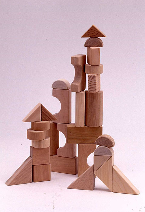 樹々のつみ木　海馬室内木地製作所　1978年