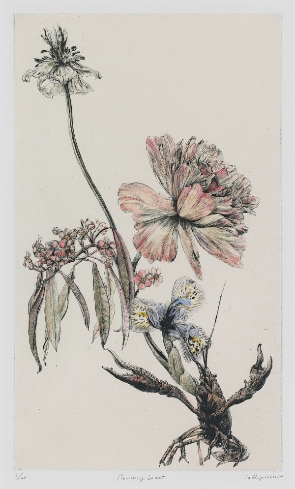 重藤裕子「flowening beast」

31×18cm