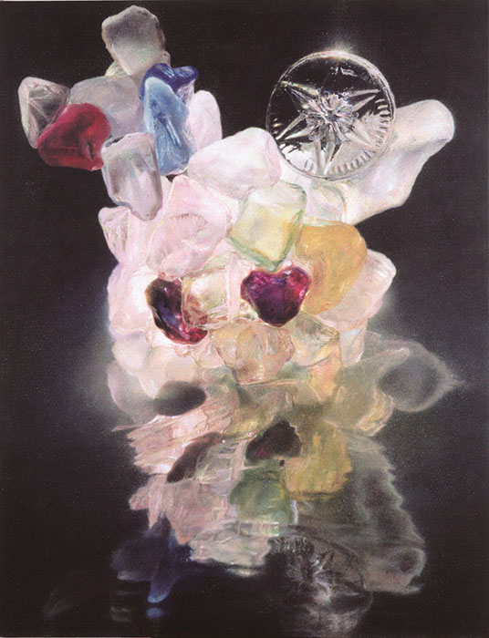 加藤美佳 《みんなのお墓》 2006年　カンヴァスに油彩　117.5 x 90cm
©Mika Kato