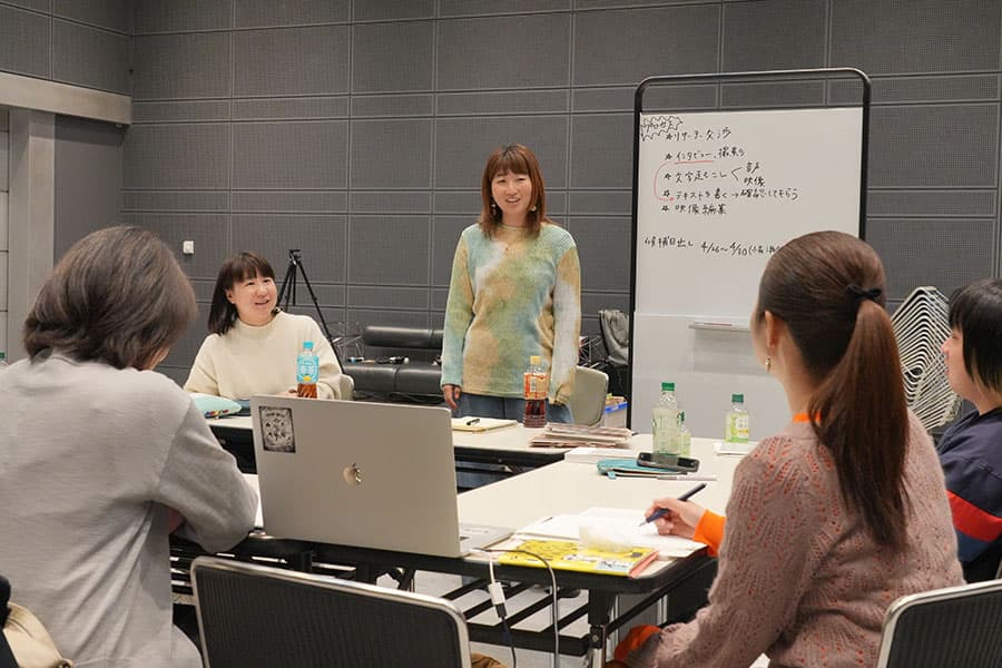 小森はるか＋瀬尾夏美《11歳だったわたしは　広島編》（2023-）制作風景