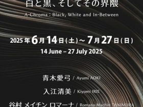 「A-Chroma：白と黒、そしてその界隈」フジギャラリー新宿