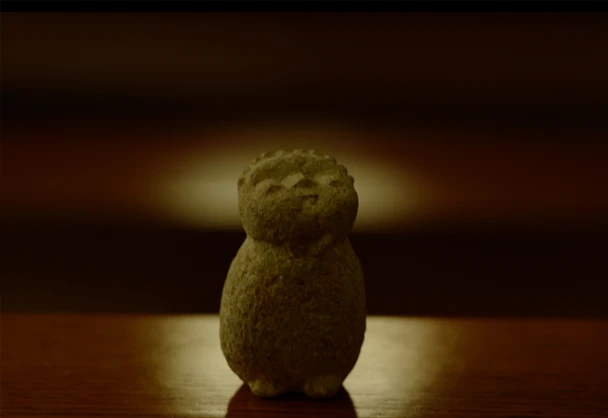 「花飾り」（直径5.5×高さ8cm）