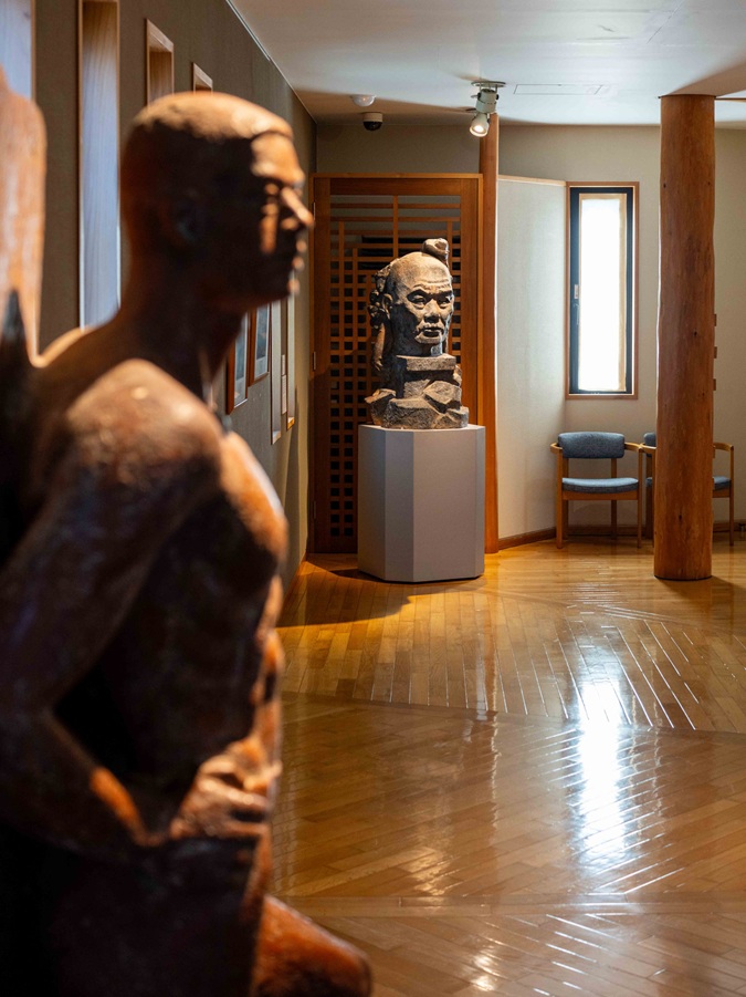 「長沼孝三の戦争と平和」文教の杜ながい (丸大扇屋・長沼孝三彫塑館)