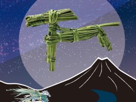 季節の展示「七夕とマコモ馬」市原歴史博物館