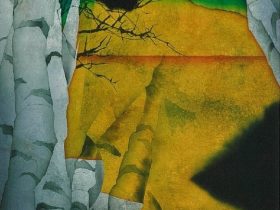 横山喜八郎《蔦沼秋景II》