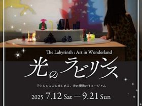 「光のラビリンス」高崎市美術館