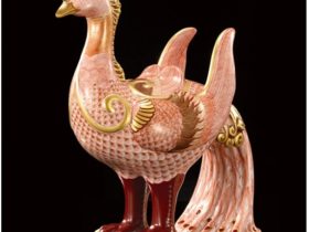 「吉祥瑞神 鳳凰」 （幅23.5×奥行12×高さ27.5cm）