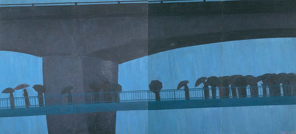 米谷清和《雨・朝》1980年