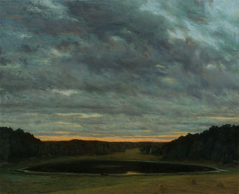 エウシェーン王子《静かな湖面》1901年 油彩、カンヴァス スウェーデン国立美術館蔵
Photo: Anna Danielsson / Nationalmuseum