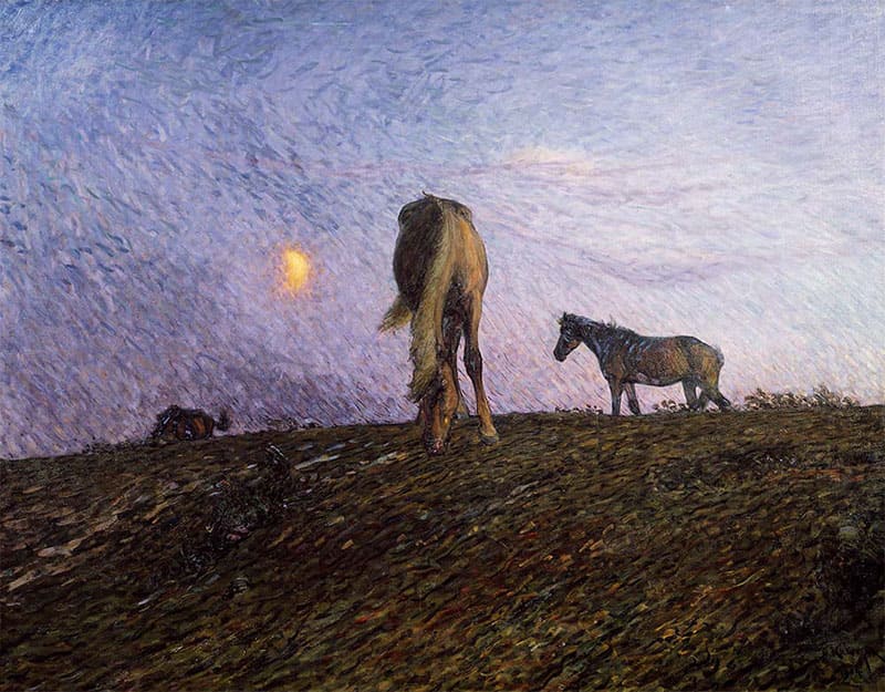 ニルス・クルーゲル《夜の訪れ》1904年 油彩、カンヴァス スウェーデン国立美術館蔵
Photo: Nationalmuseum