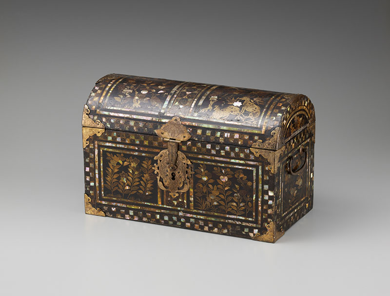「螺鈿細工蒔絵洋櫃」日本　桃山時代　金子皓彦コレクション
