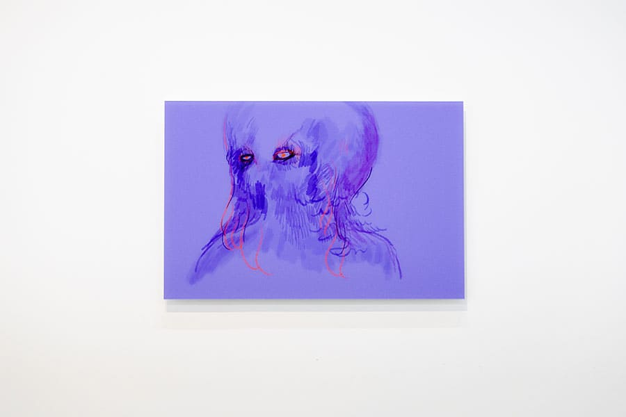 Paul Maheke | The Mauve Hour IV | 2021 | ©Paul Maheke -Collection FRAC Grand Large ー Hauts-de-France