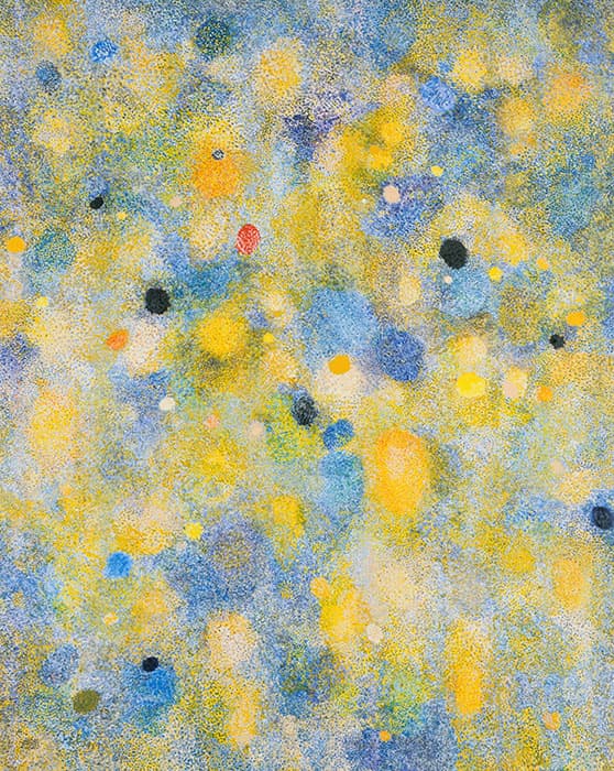 瑛九「ブーケ（花束）」