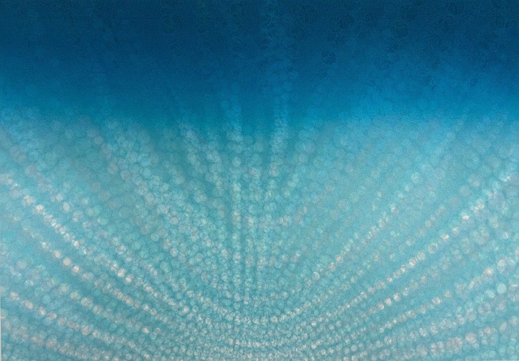 笠井正博

宇宙のリズム

68.6cm×84.6cm

紙、水性セリグラフ