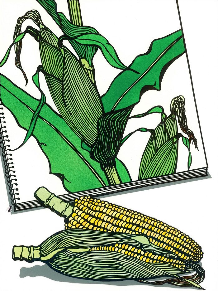 「夏のスケッチ」

切り絵

34.1 × 25.7cm