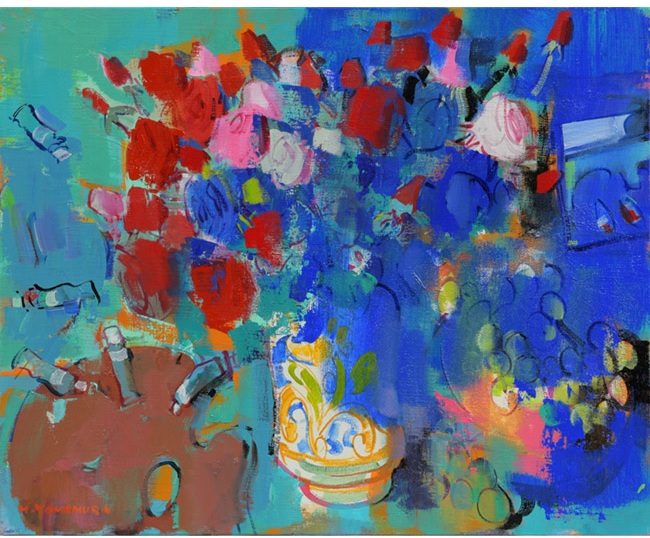 アトリエの花（Ⅱ）
15号F