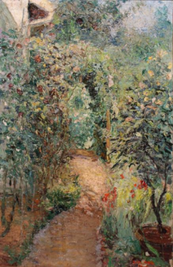 風景　岡田三郎助
1919(大正8)頃　佐賀県立美術館