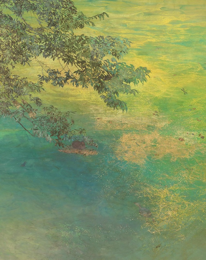 樋田礼子《井の頭（11）―樹下生生―》
日本美術院賞(大観賞)・東京都知事賞