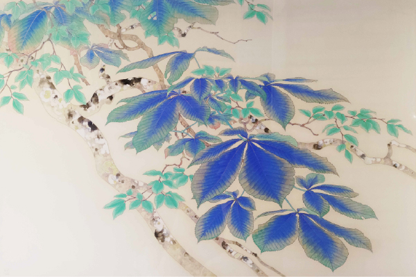 安原 成美「トチトブナ」</span><br />30M、紙本、彩色