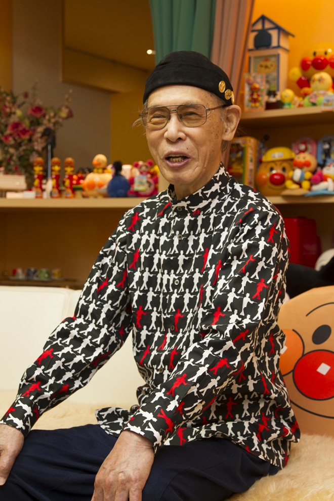 「やなせたかし　色と言葉のパレット」筆の里工房