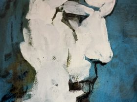 大谷喜男 「道 化」 6号(部分)