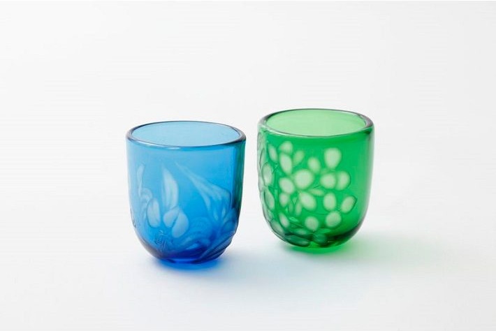 【色被ぐい吞み】径5×高さ6cm